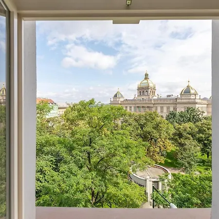 Appartement Newly Renovated Next To The National Museum Prague